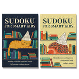 Printed two-book sudoku collection for focus and relaxation