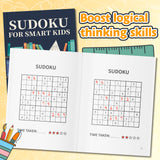 Sudoku for Smart Kids: Animal Library 2-Book Set product image 6 showing printed book details for screen-free reading and learning