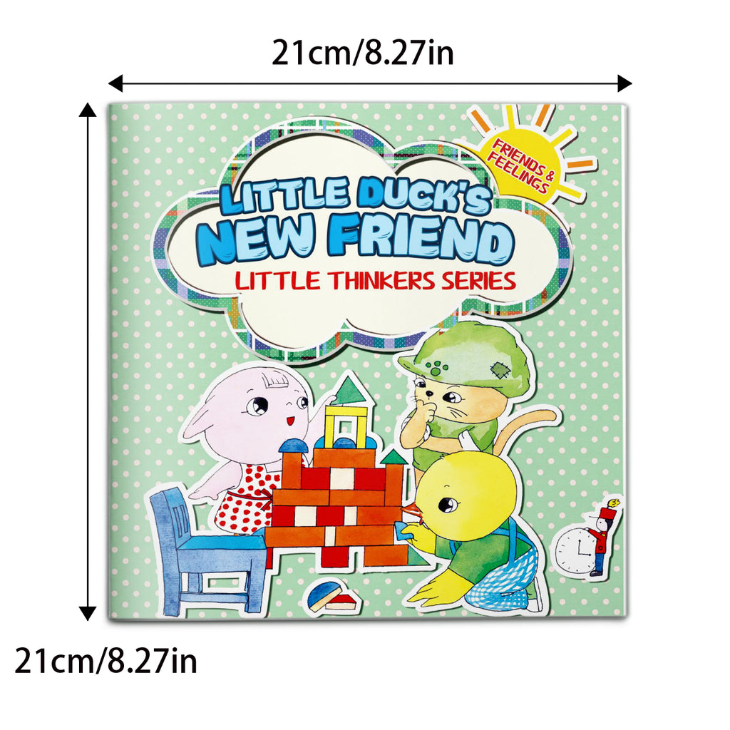 Friendship picture book for kids about making a new friend