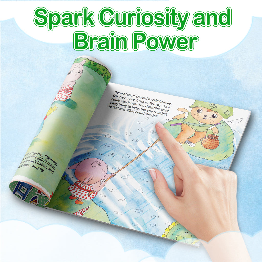 Children's social-emotional picture book about new friends