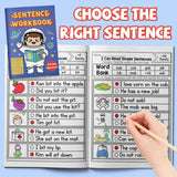 Sentence Workbook: Simple Comprehension product image 7 showing printed book details for screen-free reading and learning