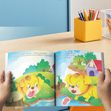 Selected Fairy Tales: Little Goat, Greedy Yellow Dog, and Little Bear product image 5 showing printed book details for screen-free reading and learning