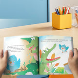 Selected Fairy Tales: Pinocchio, Crocodile, and Little Spider Stories product image 5 showing printed book details for screen-free reading and learning