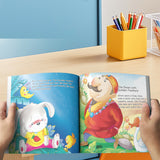 Selected Fairy Tales: Tortoise, Hare, Swan, and Big Wolf Stories product image 5 showing printed book details for screen-free reading and learning