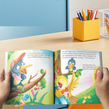 Selected Fairy Tales: Three Little Pigs and Flower Fairy Stories product image 5 showing printed book details for screen-free reading and learning