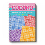 Children's sudoku number puzzles for focus and critical thinking