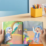 Selected Fairy Tales: Pulling the Turnip, Open Sesame, and Here Comes Plunk product image 6 showing printed book details for screen-free reading and learning