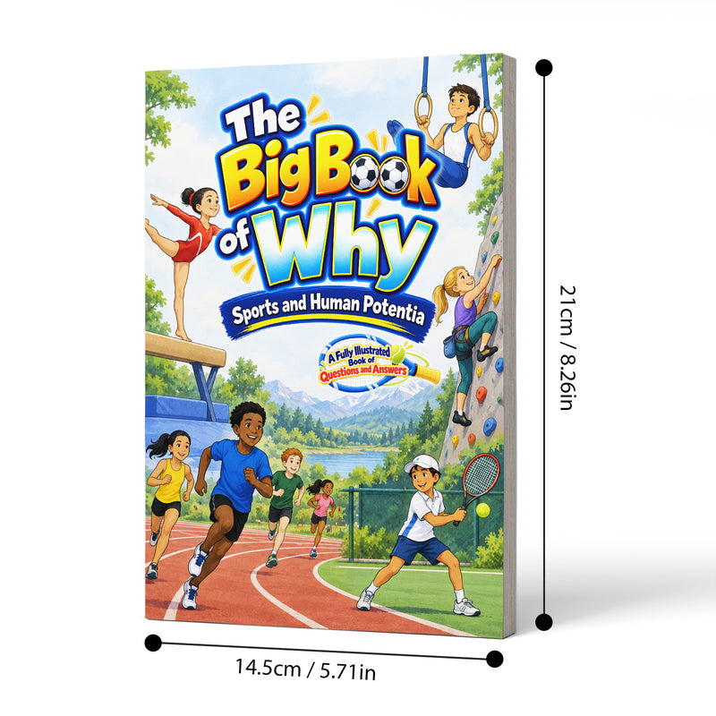 The Big Book of Why: Sports and Human Potential, Book 20 - front cover