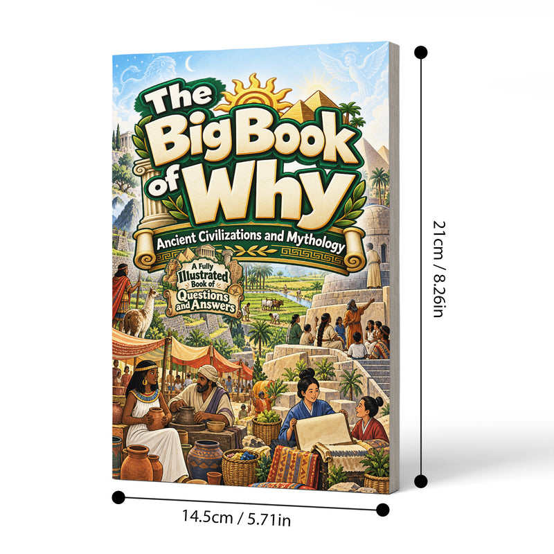 The Big Book of Why: Ancient Civilizations and Mythology, Book 24 - front cover