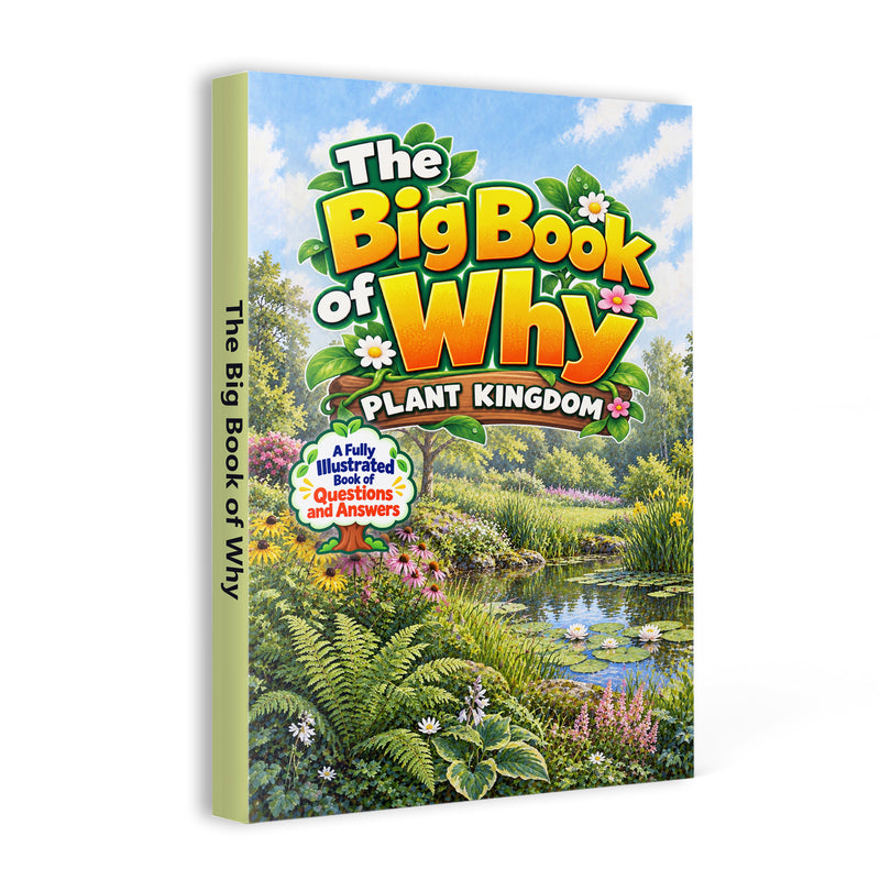 The Big Book of Why: Plant Kingdom, Book 3 - front cover
