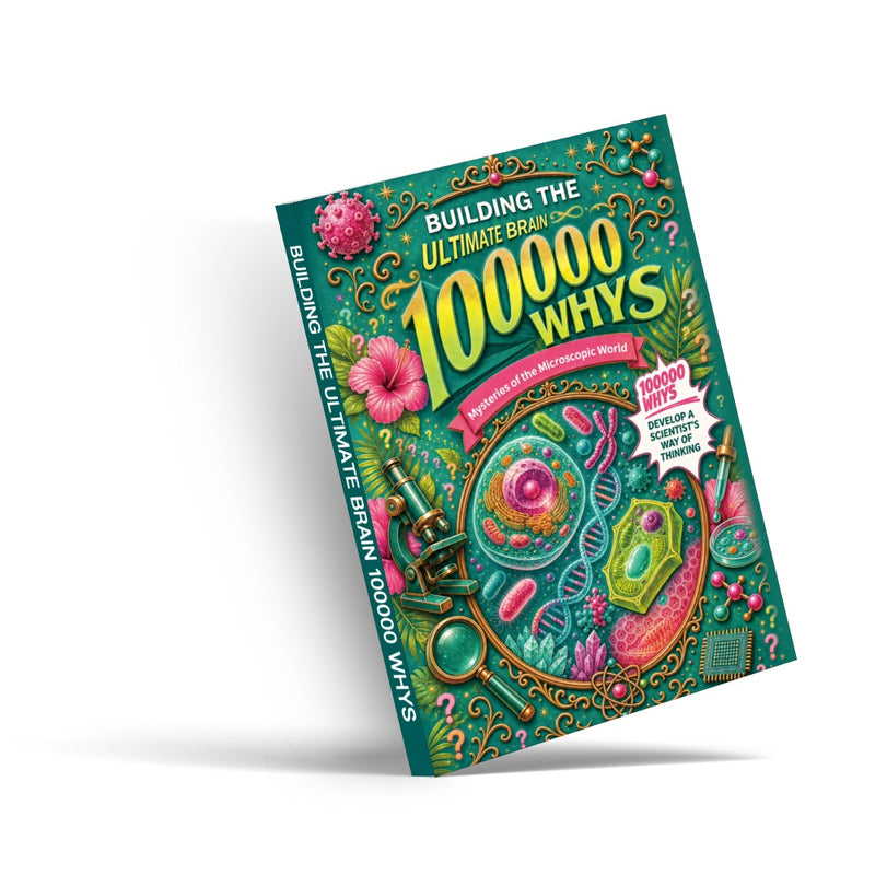 Building the Ultimate Brain 100000 Whys: Microscopic World printed book product image 1, ISBN 9798907000315