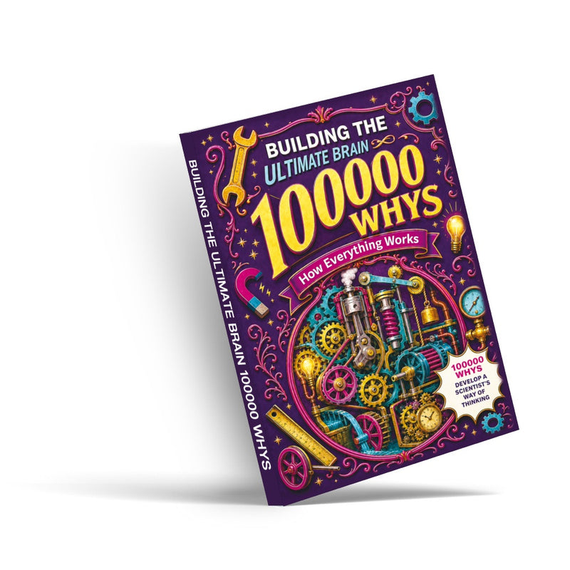 Building the Ultimate Brain 100000 Whys: How Everything Works printed book product image 1, ISBN 9798907000322