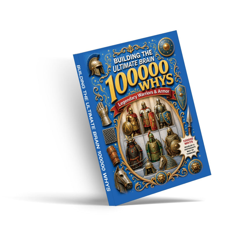 Building the Ultimate Brain 100000 Whys: Legendary Warriors & Armor printed book product image 1, ISBN 9798907000445