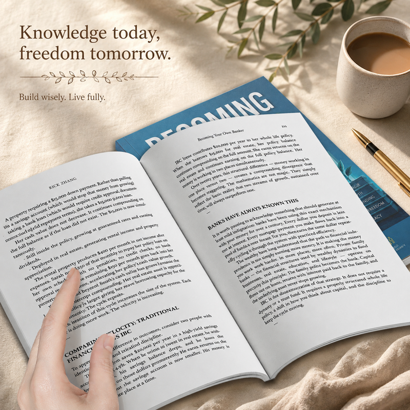 Becoming Your Own Banker: Knowledge Today, Freedom Tomorrow, Book 3 physical printed book product image 1, ISBN 9798907000155