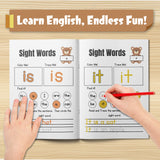Sight word pages with am be is and it