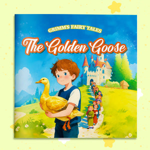 Grimm's Fairy Tales The Golden Goose Picture Book cover