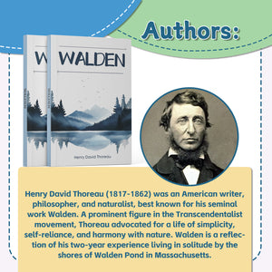 Walden Lake 3-Book Set: Explore Nature, Simplicity, and Self-Reliance