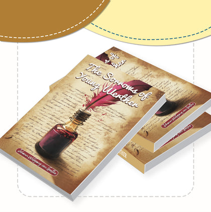 The Sorrows of Young Werther classic 3-book set with Goethe quill and parchment cover