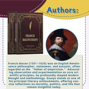 Bacon's Essays Trilogy: Timeless Wisdom on Life, Society, and Human Nature