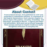 Bacon's Essays Trilogy: Timeless Wisdom on Life, Society, and Human Nature
