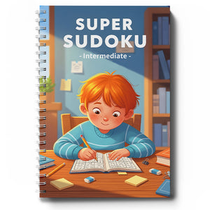 Story forest Super Sudoku pages for progressive number puzzles