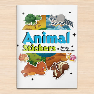Animal Stickers Forest Wanderers cover