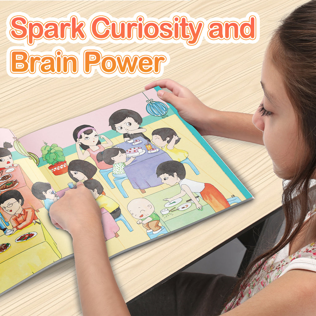 Little Thinkers: Going Out on the Weekend product image 6 showing printed book details for screen-free reading and learning