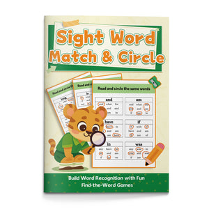 Sight Word Match and Circle Workbook cover