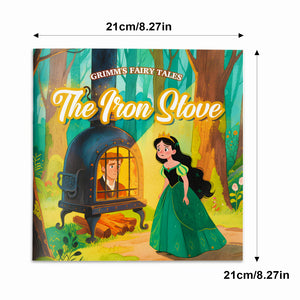 Children's Iron Stove fairy tale picture book for family reading and imagination