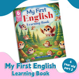 My First English Learning Book - Teach Your Kids English Using Fun Activities