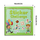 Visual perception sticker activity book for kids with picture recognition games