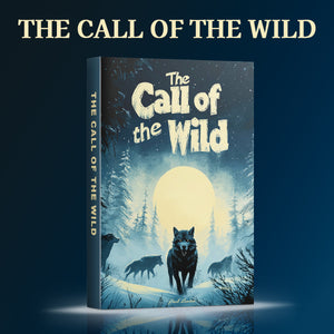 The Call of the Wild wilderness adventure book cover