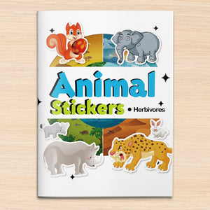 Animal Stickers Herbivores cover