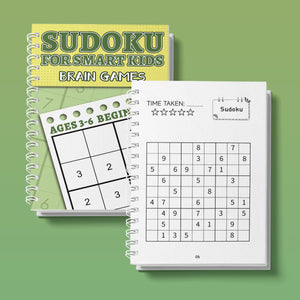 SUDOKU FOR SMART KIDS-13: Brain Games to Boost Logic, Focus & Fun