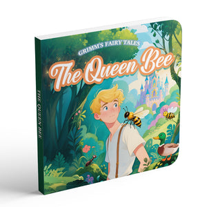 The Queen Bee classic fairy tale picture book cover for kids
