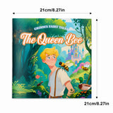 Children's Queen Bee fairy tale picture book for family reading and imagination