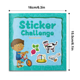 Thinking skills sticker activity book for kids with problem-solving games