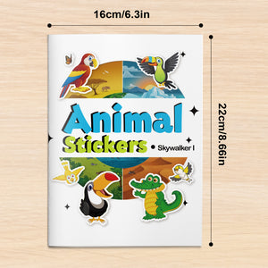 Bird and flying animal sticker activity book for kids