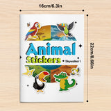 Bird and flying animal sticker activity book for kids
