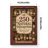 250 Natural Home Apothecary Recipes: Building Your Ultimate Home Apothecary, Book 3 physical printed book product image 6, ISBN 9798904668426