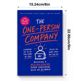 The One-Person Company: AI-Powered Solo Business Guide, Book 4 physical printed book product image 6, ISBN 9798904667665