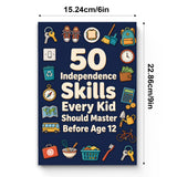 50 Independent Life Skills Kids Should Learn Before 12, Book 3 physical printed book product image 5, ISBN 9798904663797
