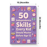 50 Independent Life Skills Kids Should Learn Before 12, Book 4 physical printed book product image 5, ISBN 9798904663803