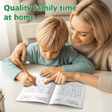 Sudoku Puzzles: Family Logic Activity 4-Book Set product image 11 showing printed book details for screen-free reading and learning