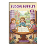 Printed four-book number game bundle for focus and patience