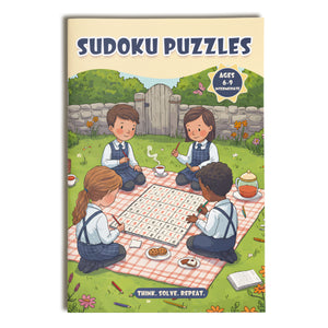 Storybook-style sudoku workbooks for family puzzle time