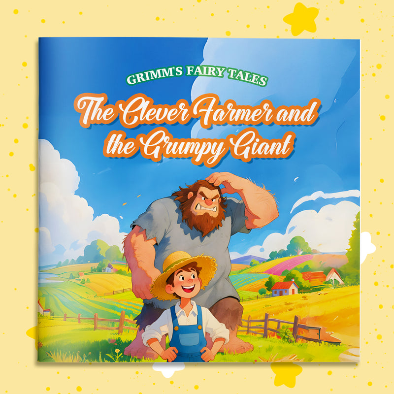 Grimm's Fairy Tales The Clever Farmer and the Grumpy Giant Picture Book cover