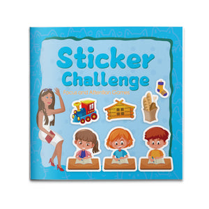 Sticker Challenge Focus and Attention Games cover