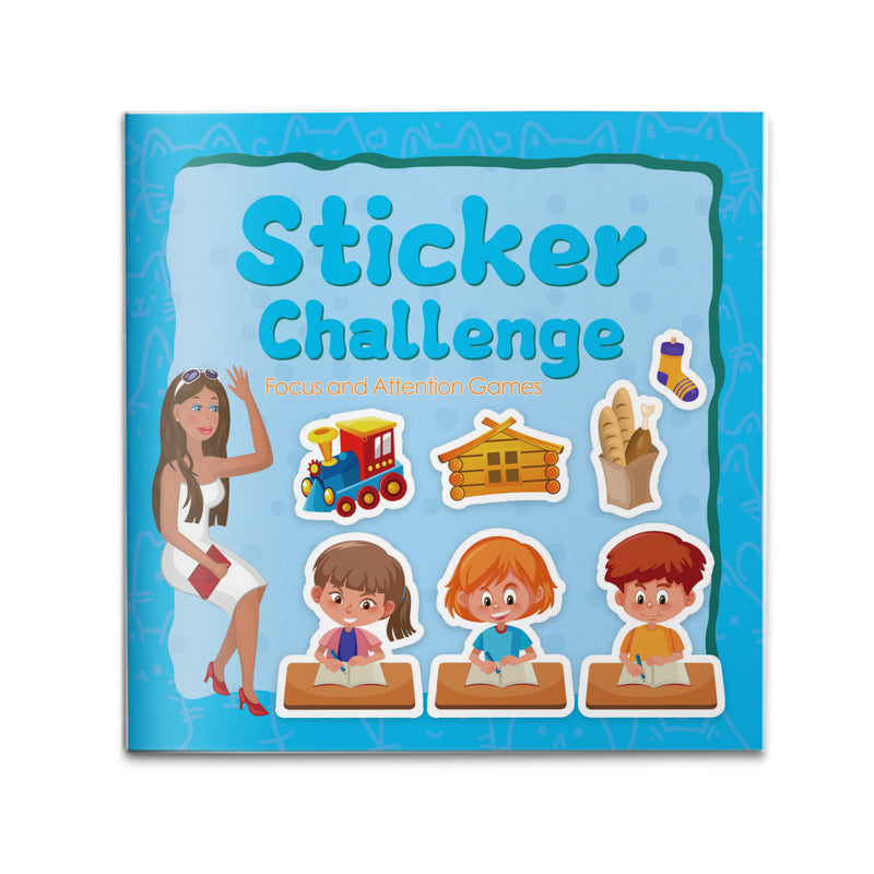 Sticker Challenge Focus and Attention Games cover