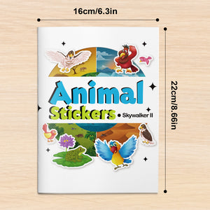 Second bird and flying animal sticker activity book for kids